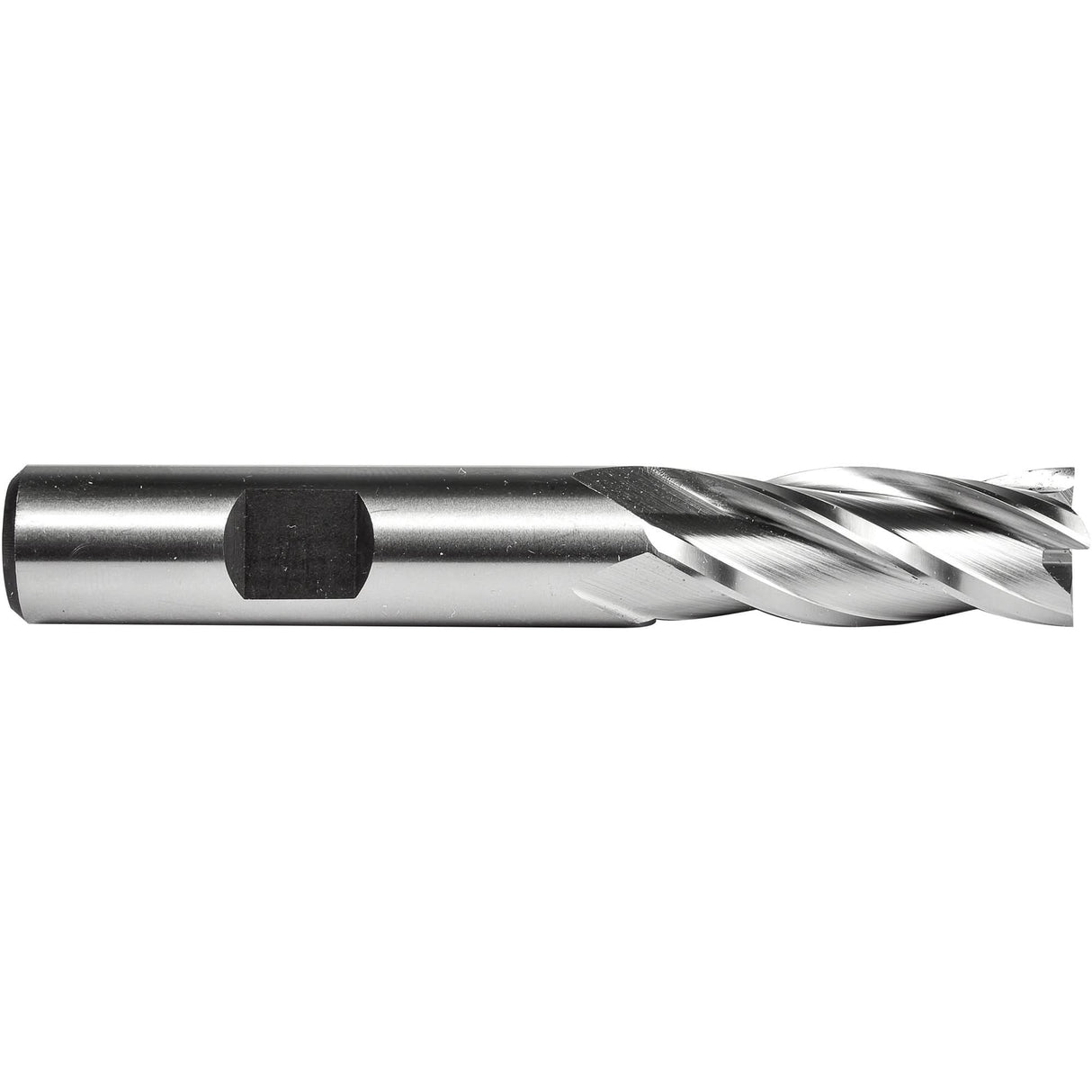 C615 End Mill, 3/8" Dia., 4 Flutes, High Speed Steel