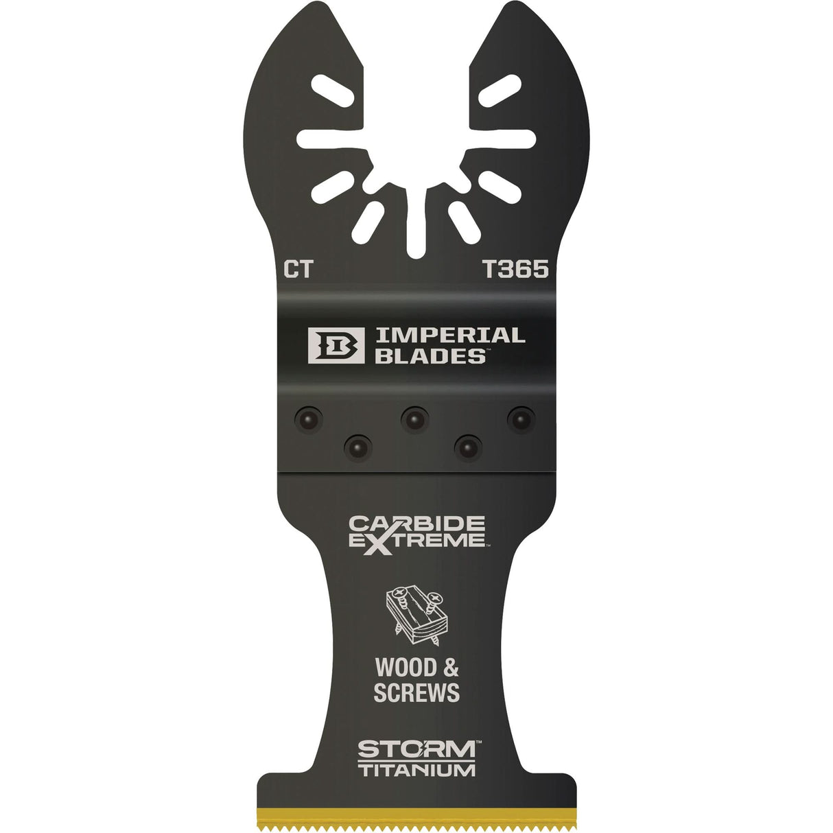 One Fit™ Carbide Extreme Storm™ Titanium Multi-Material Blade