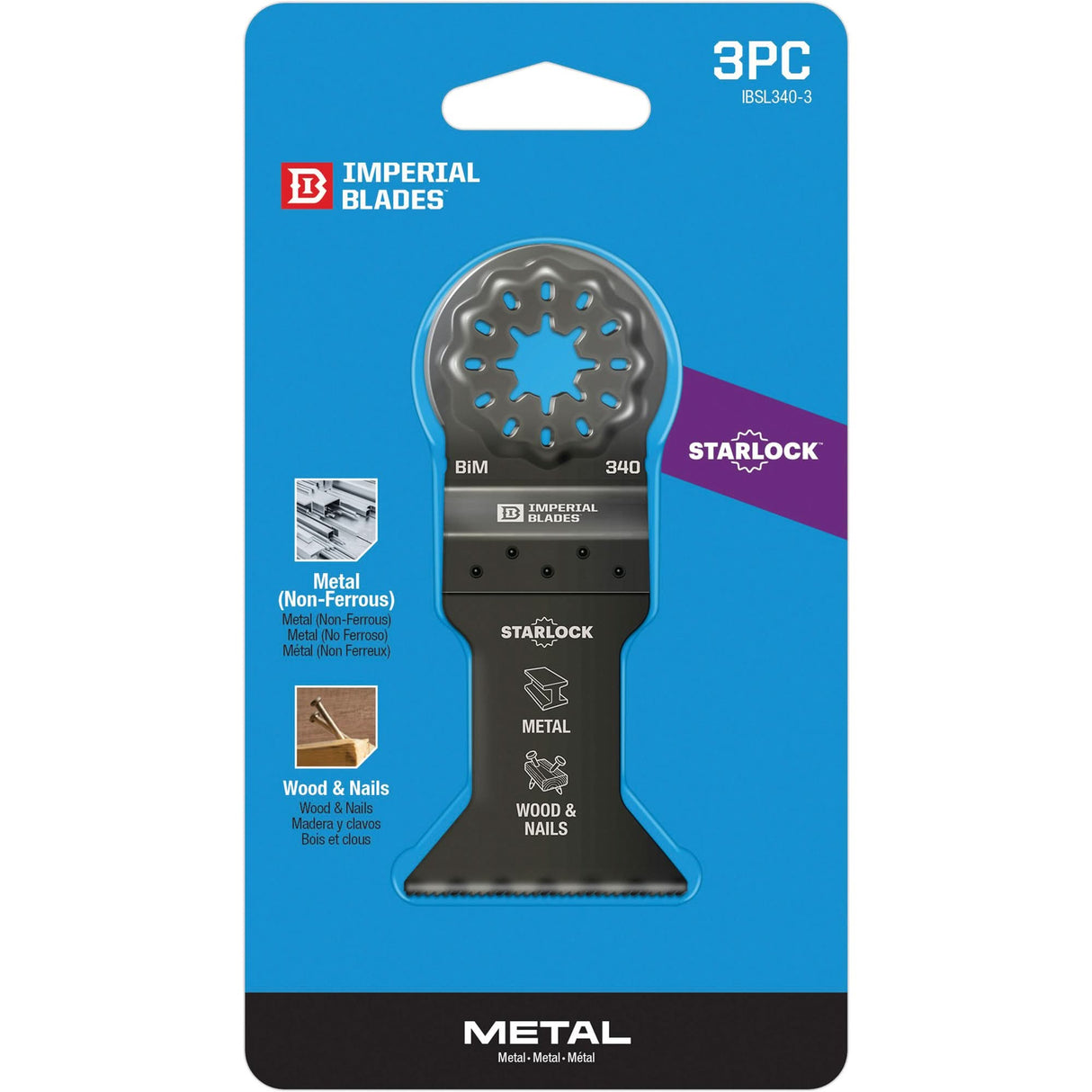 Starlock™ 1-3/4" Standard Metal Blade