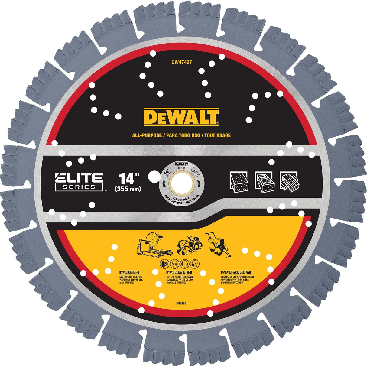 XP7 All-Purpose Segmented Diamond Blade