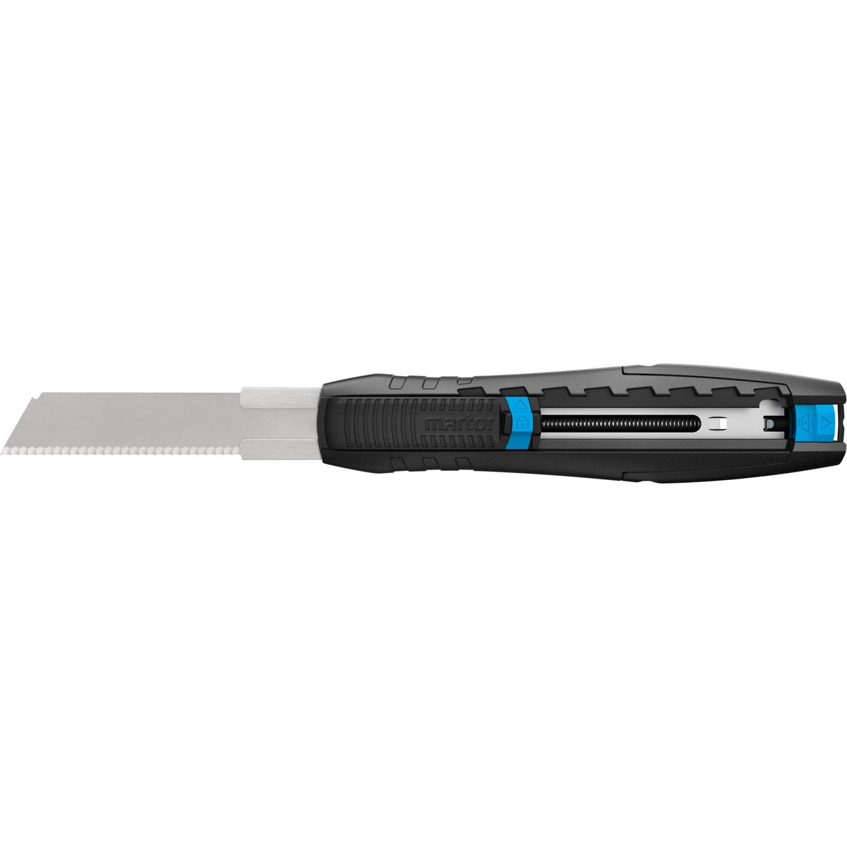 Secubase 383 Retractable Safety Knife with Serrated Blade, 73 mm