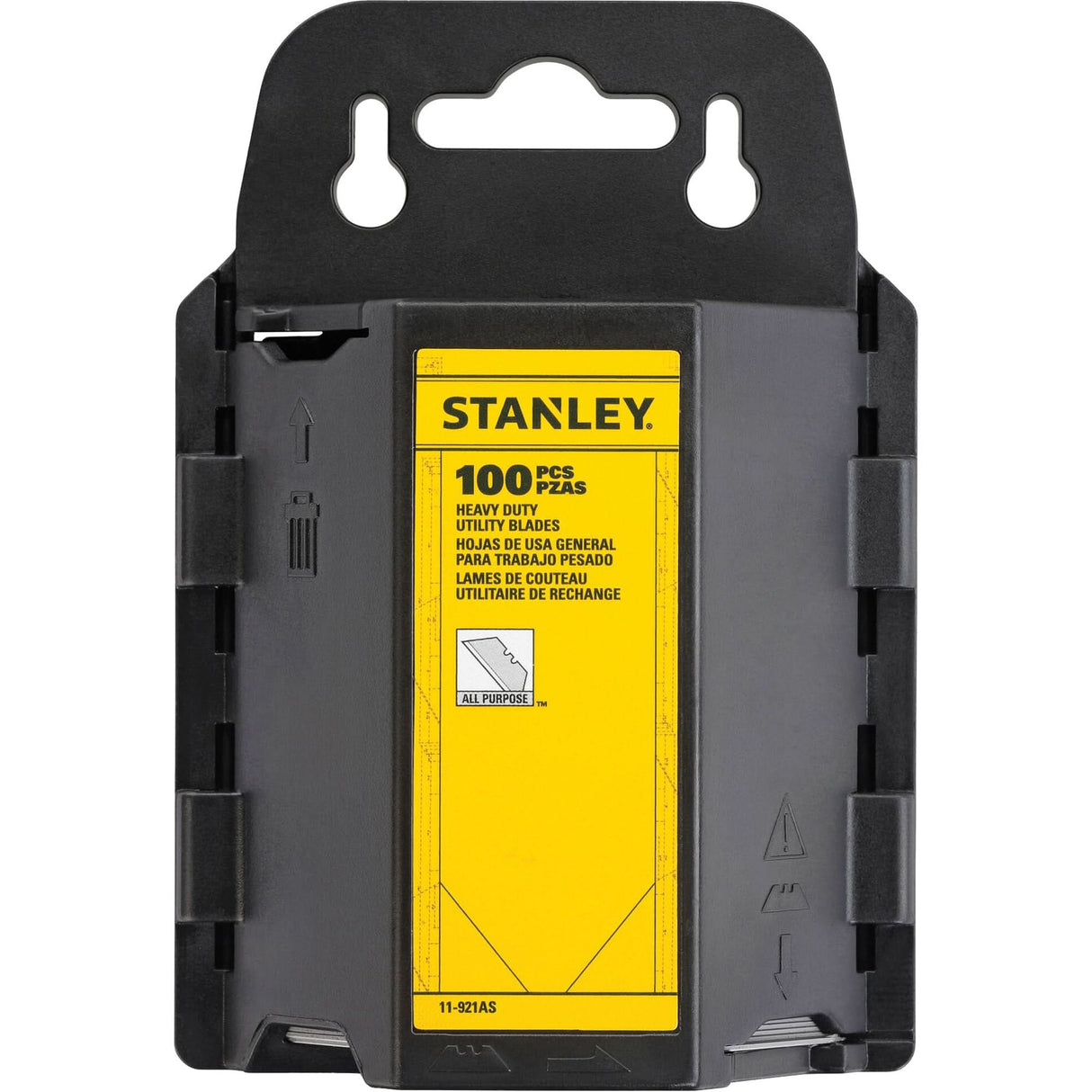 Heavy-Duty Utility Blades with Dispenser, Single Style