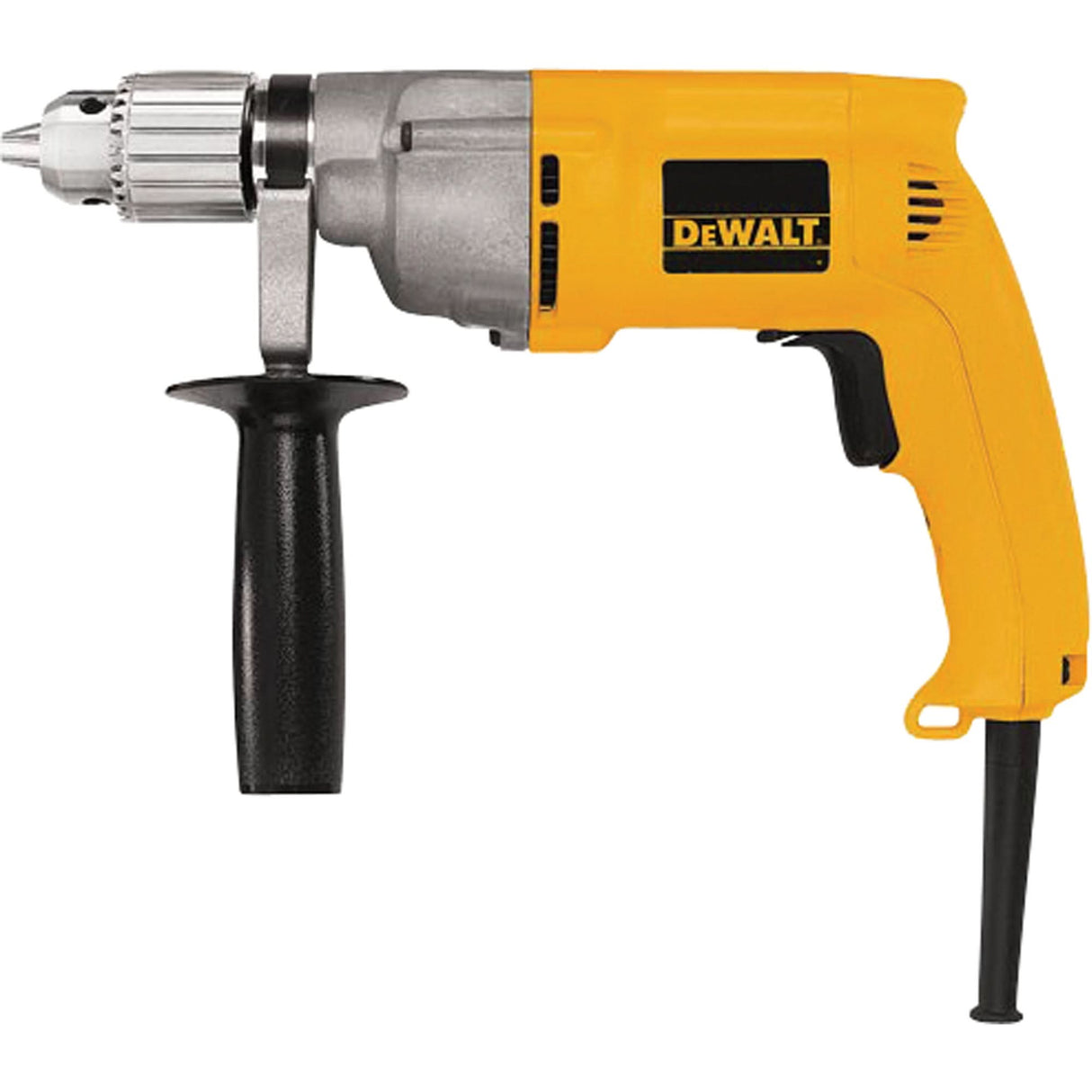 VSR Drill, 1/2" Chuck, 7.8 A, 120 V, 0-600 RPM, Keyed Chuck