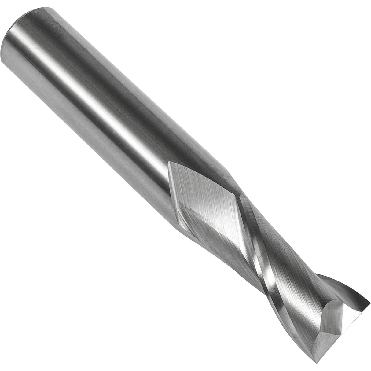 S108 30° Square End Mill, 1/4" Dia., 2-1/2" L, 2 Flutes, 1/4" Shank, Carbide
