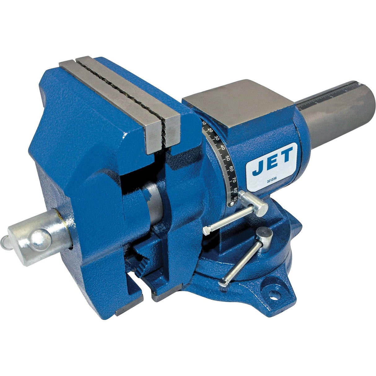 Multi-Purpose Heavy-Duty Vise, 5" Jaw Width, 3" Throat Depth