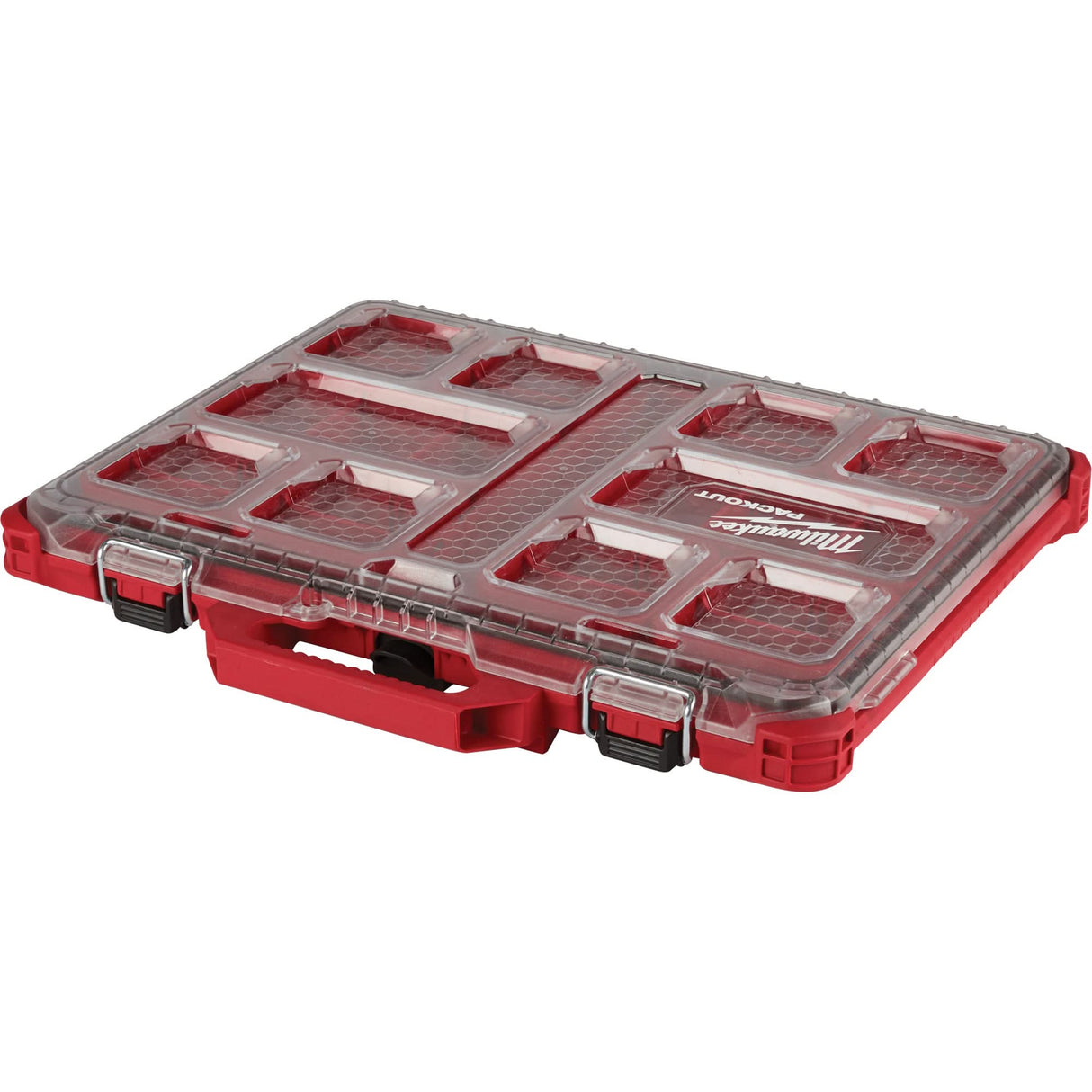 Packout™ Low-Profile Organizer, 19-3/4" x 16-2/5" x 2-1/2", Black/Red