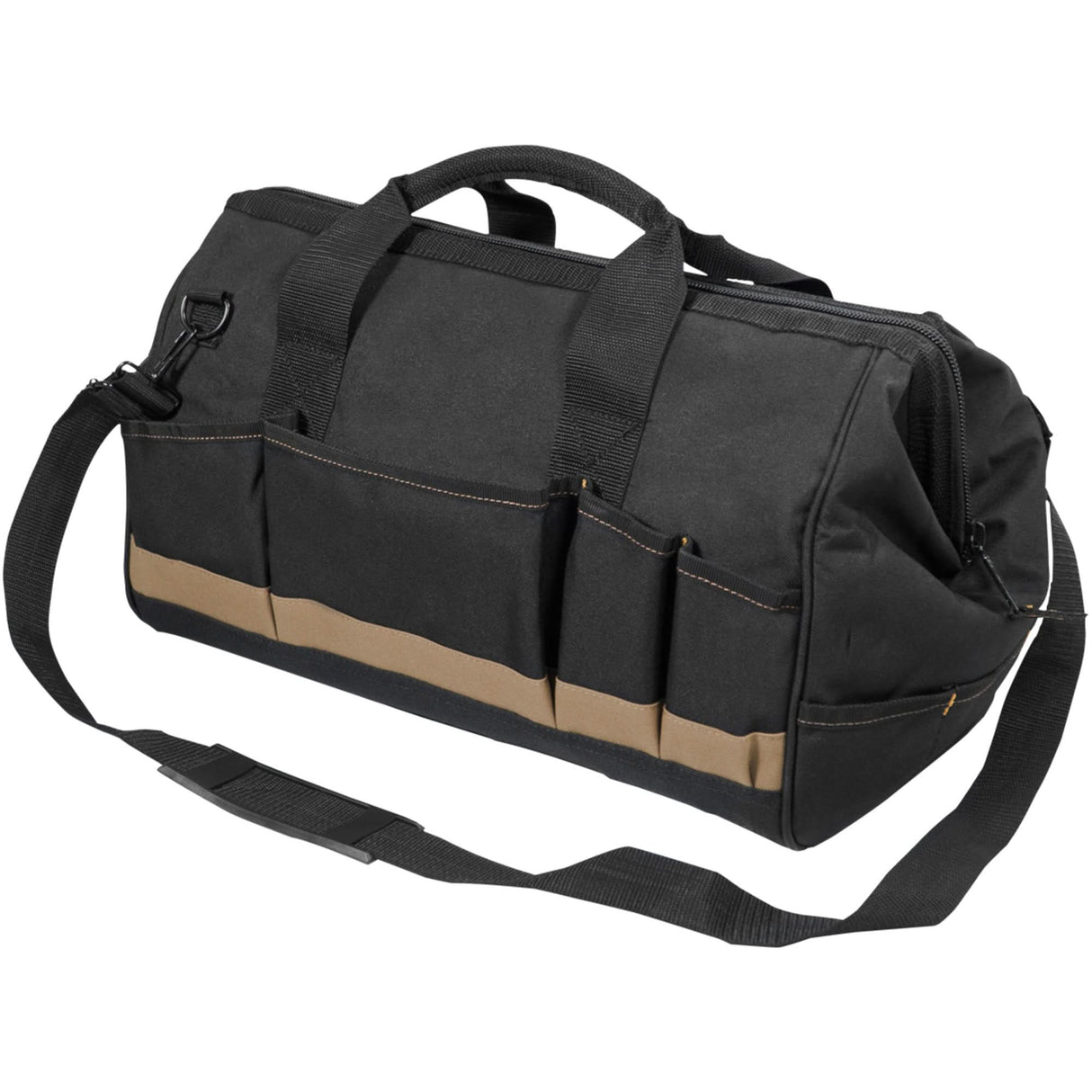 MEGAMOUTH™ Tool Bag, Polyester, 25 Pockets, Black