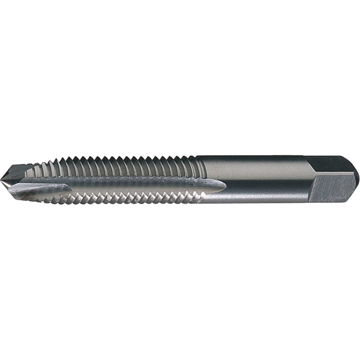 Spiral Point Taps, HSS, Bright Finish, High Speed Steel, M16x2 Thread, 3-13/16" L