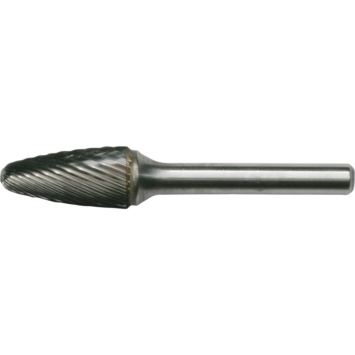 Solid Carbide Burrs - Tree Shape with Ball Nose, SF-13, 1/2" Dia., 3/4" Depth of Cut