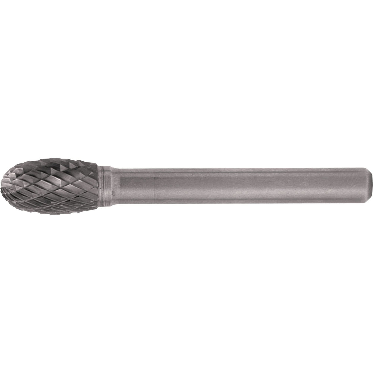 Solid Carbide Burrs - Oval Shape, SE-7, 3/4" Dia., 1/4" Shank, 1" Depth of Cut