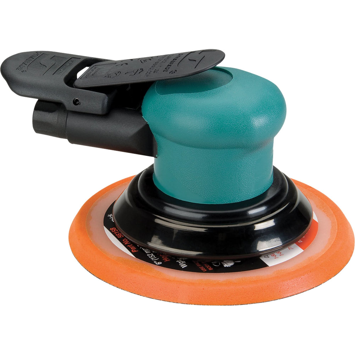 6" Non-Vacuum Dynorbital-Spirit™Random Orbital Sanders, 6" Dia., 1/4" NPT Inlet, 12000 RPM