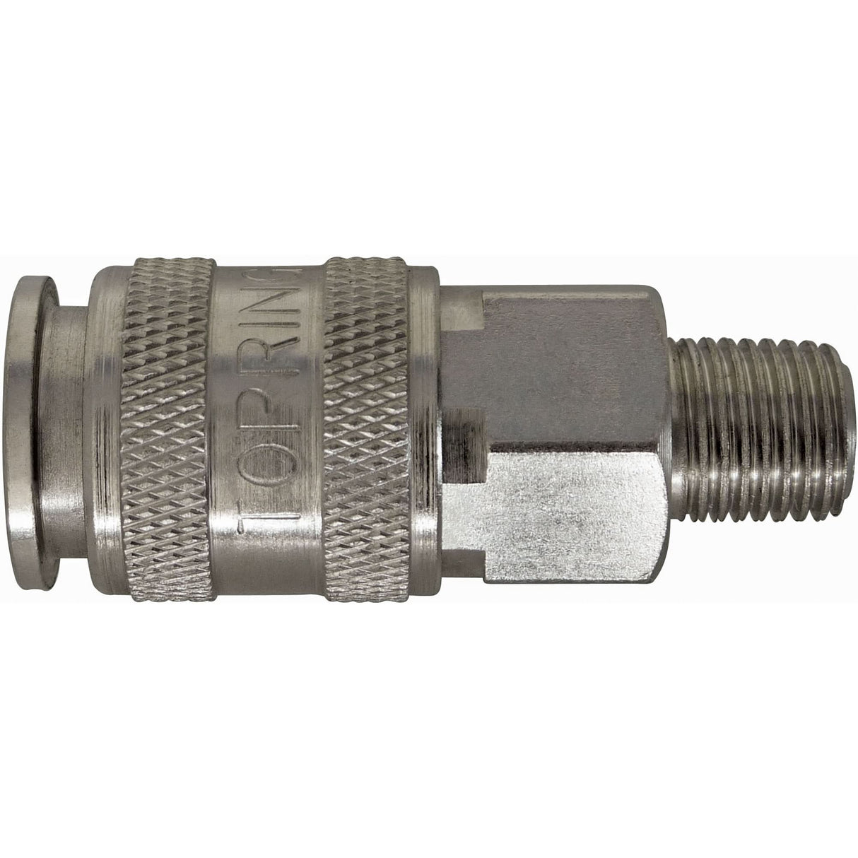 Unimax Universal 5-in-1 Coupler, Zinc Plated Steel