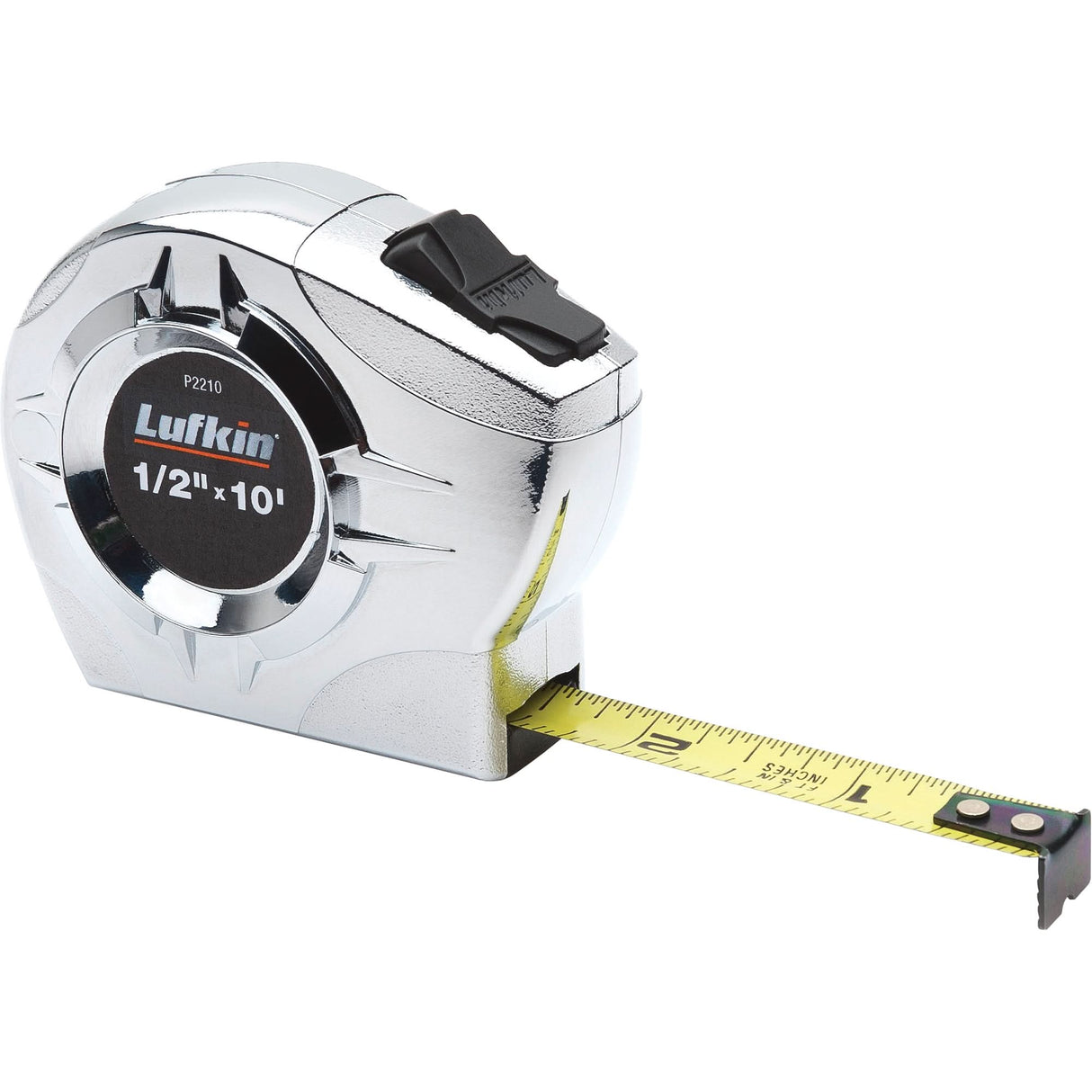 P2000 Series Measuring Tape, 1/2" x 10'/3m, in./cm Graduations