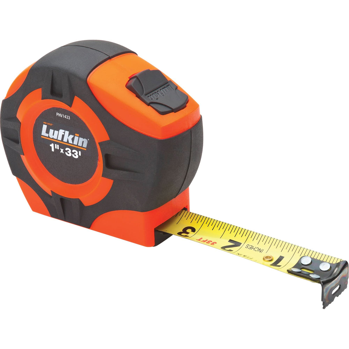 P1000 Series Measuring Tape, 1" x 33', in./ft. Graduations