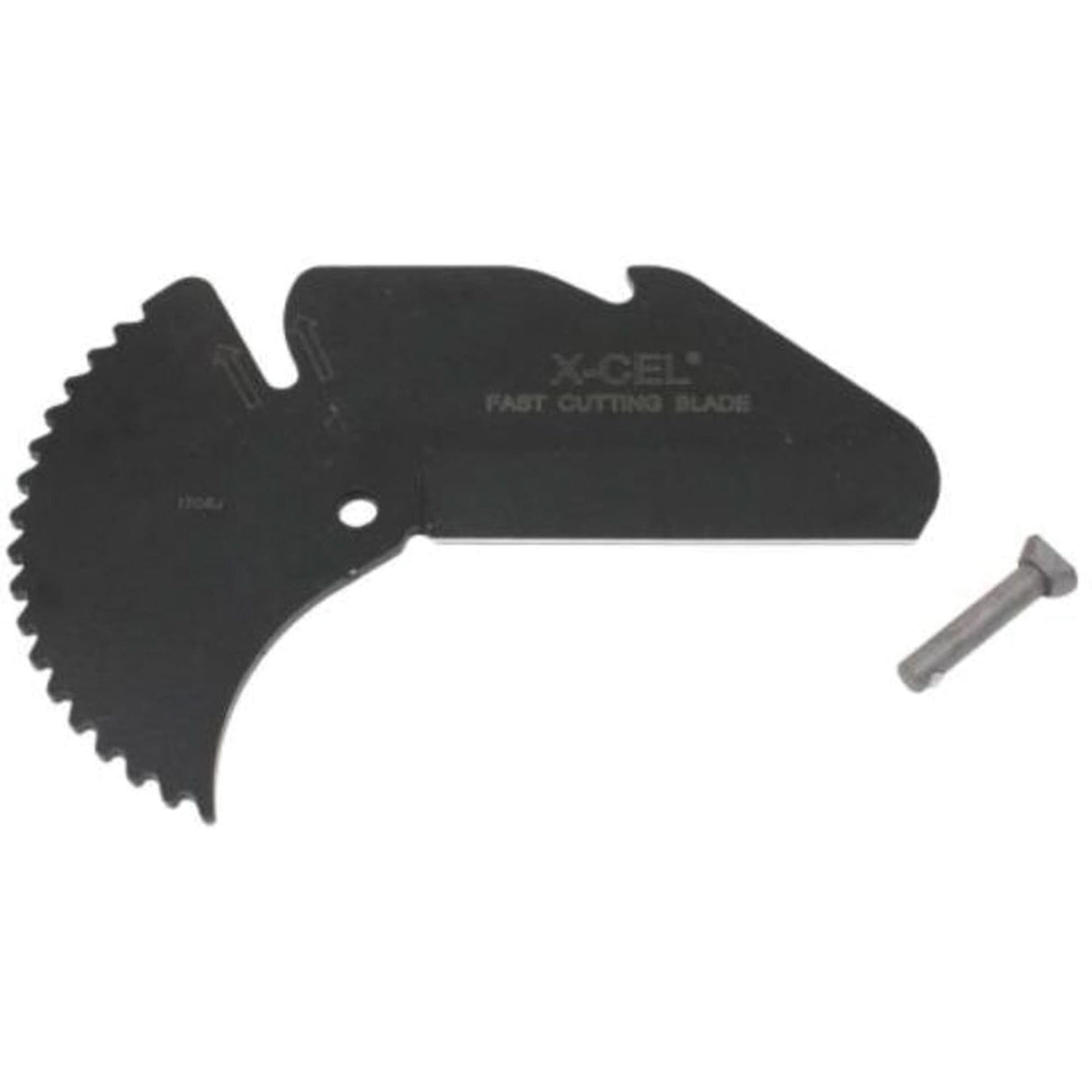 Large Diameter Ratcheting Plastic Pipe and Tubing Cutter, 2-3/8" Capacity