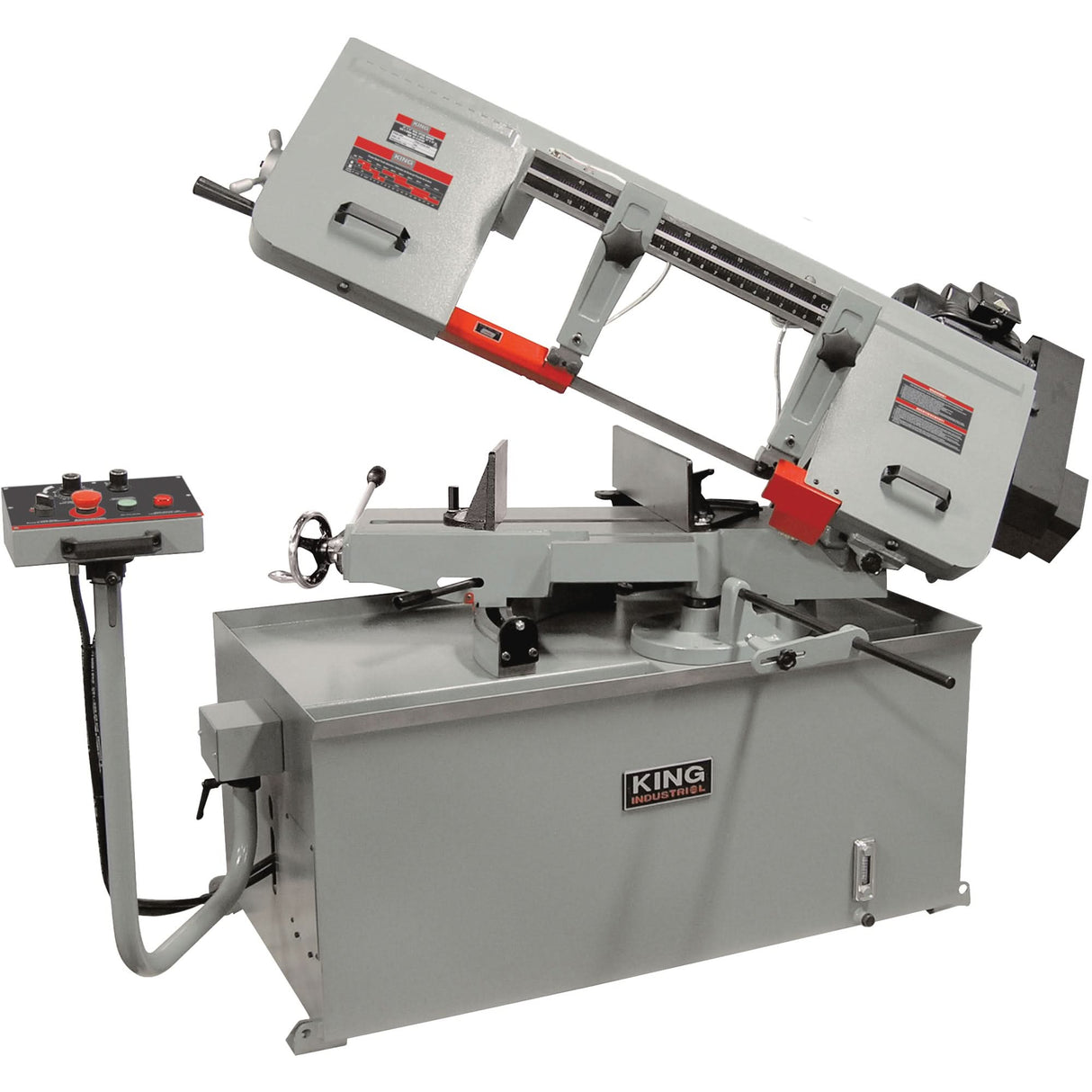 Variable Speed Swivel Metal Cutting Band Saws, Horizontal, Round 10" and 10" x 18" Rectangular Cutting Capacity