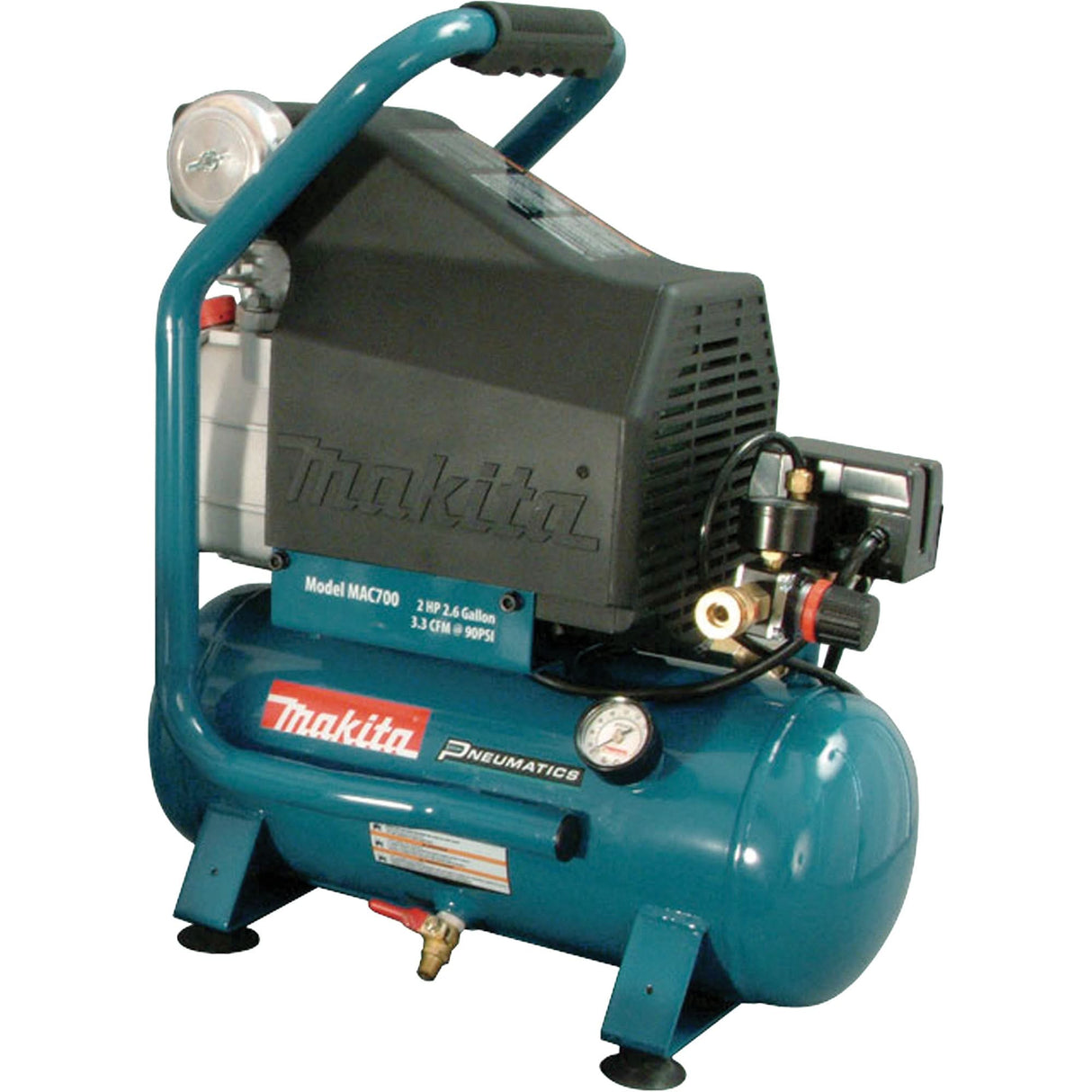 Big Bore™ Air Compressor, Electric, 2.6 Gal. (3.2 US Gal), 130 PSI