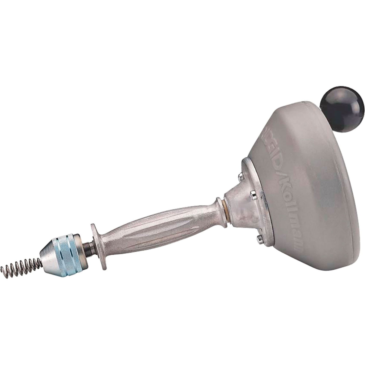 Hand Spinner with C-1IC Auger Cable #K-25-BP, Manual, Bulb, 25' Cable Length, 5/16" Cable Diameter