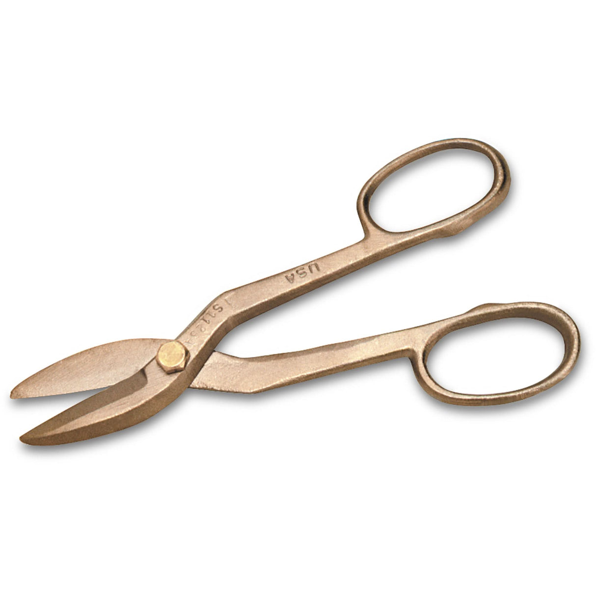 Sheet Metal Snips, 4-1/2" Cut Length, Straight Cut