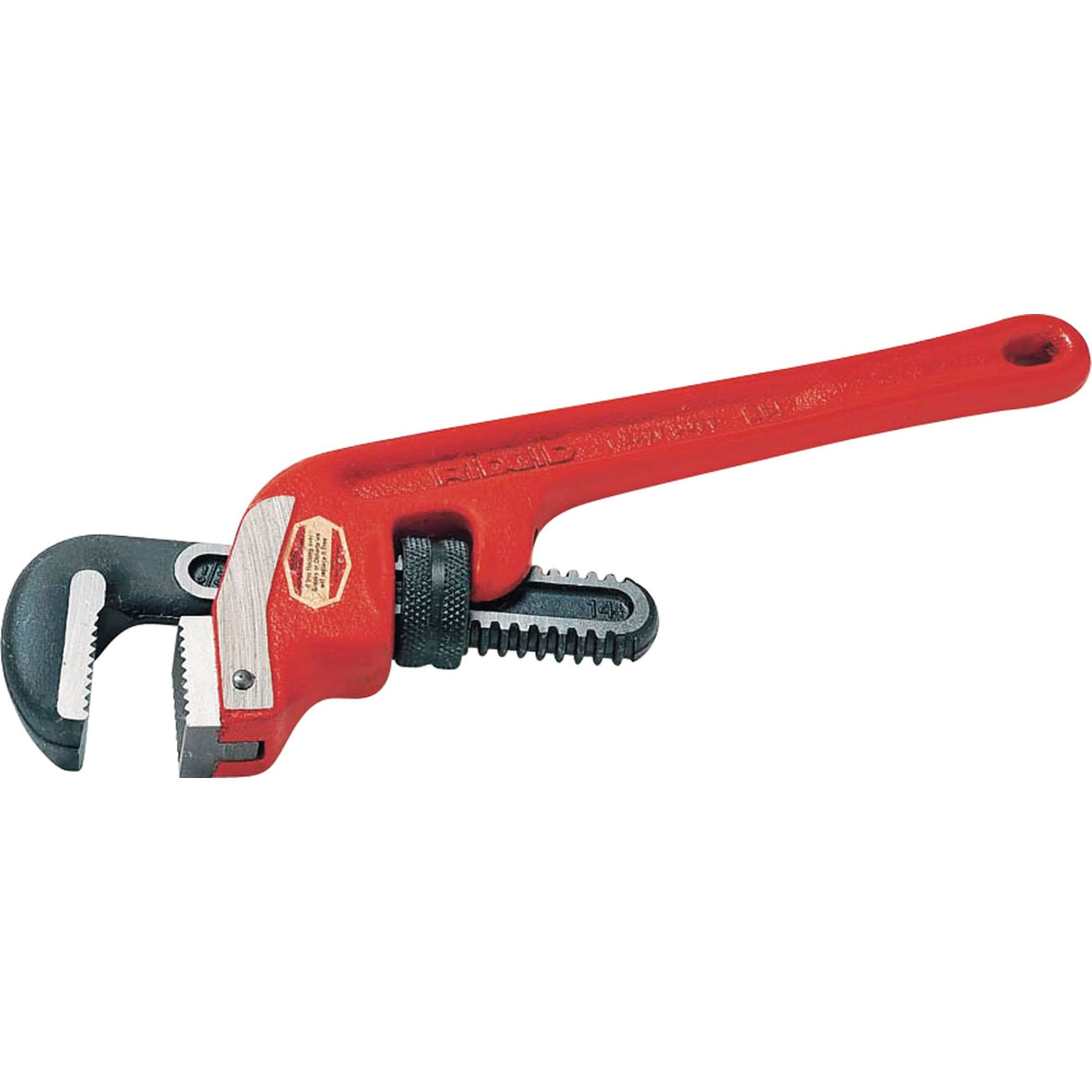 End Pipe Wrench #E-24, 3" Jaw Capacity, 24" Long, Powder Coated Finish
