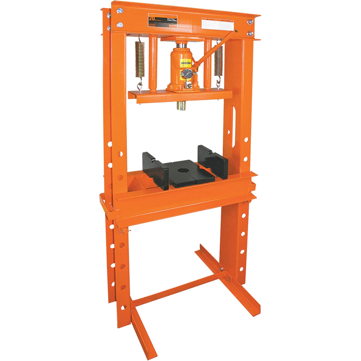 Heavy-Duty Shop Press, 20 tons Capacity