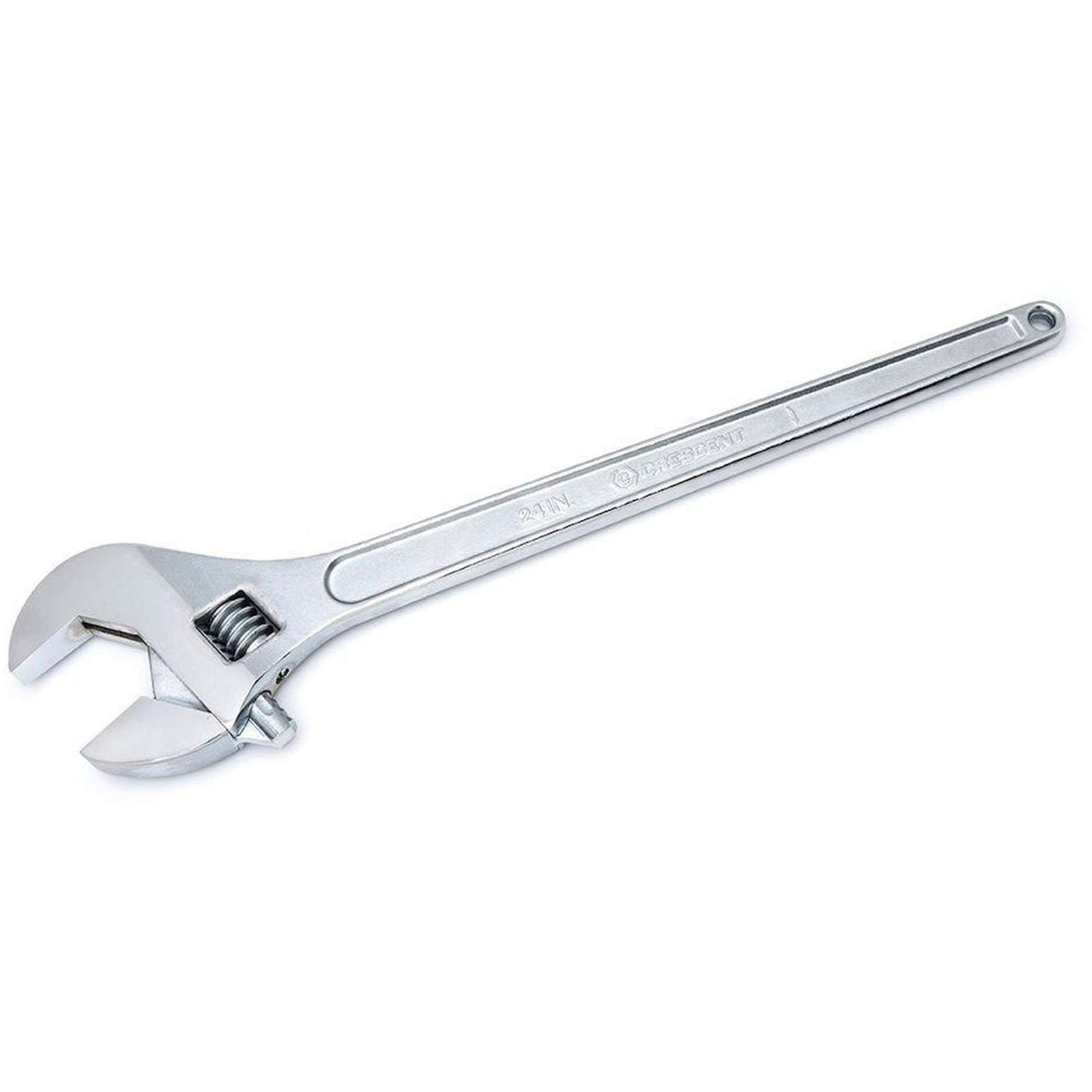 Adjustable Tapered Handle Wrench - Carded, 24" L, 2-7/16"/62 mm Max Width, Chrome/Polished