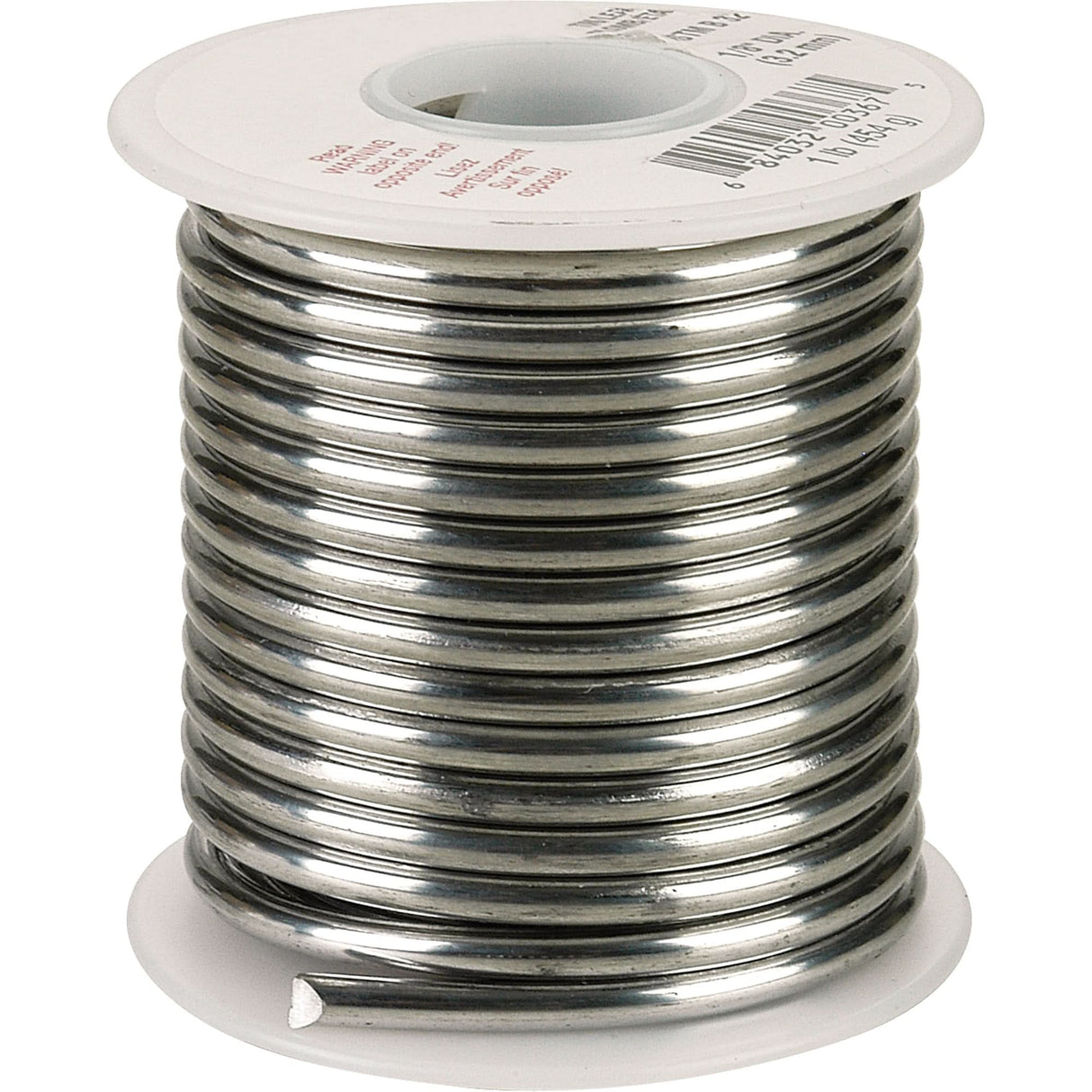 Common Solder, Lead-Based, 50% Tin 50% Lead, Solid Core, 0.0625" Dia.