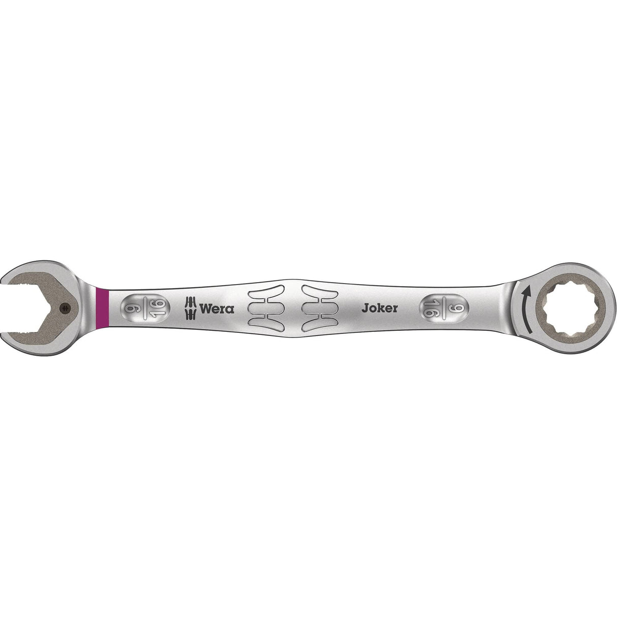 Joker Combination Wrench 9/16, 12 Point, 9/16", Chrome Finish