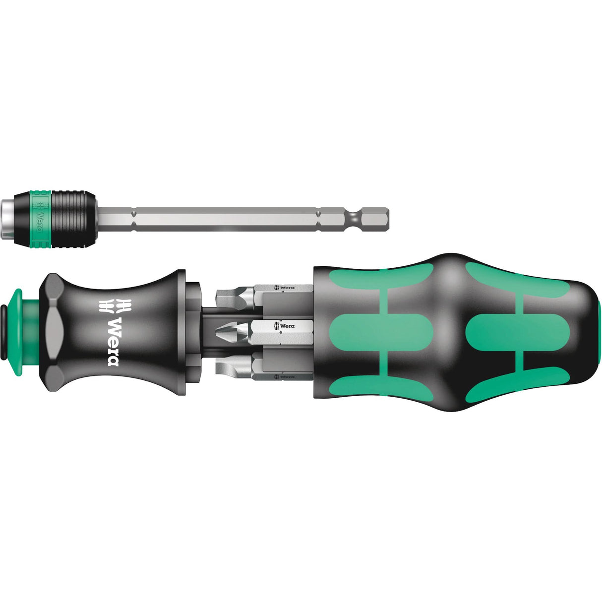 Kraftform Kompakt 26 Multi Screwdriver, 7-11/16" L, Plastic Handle