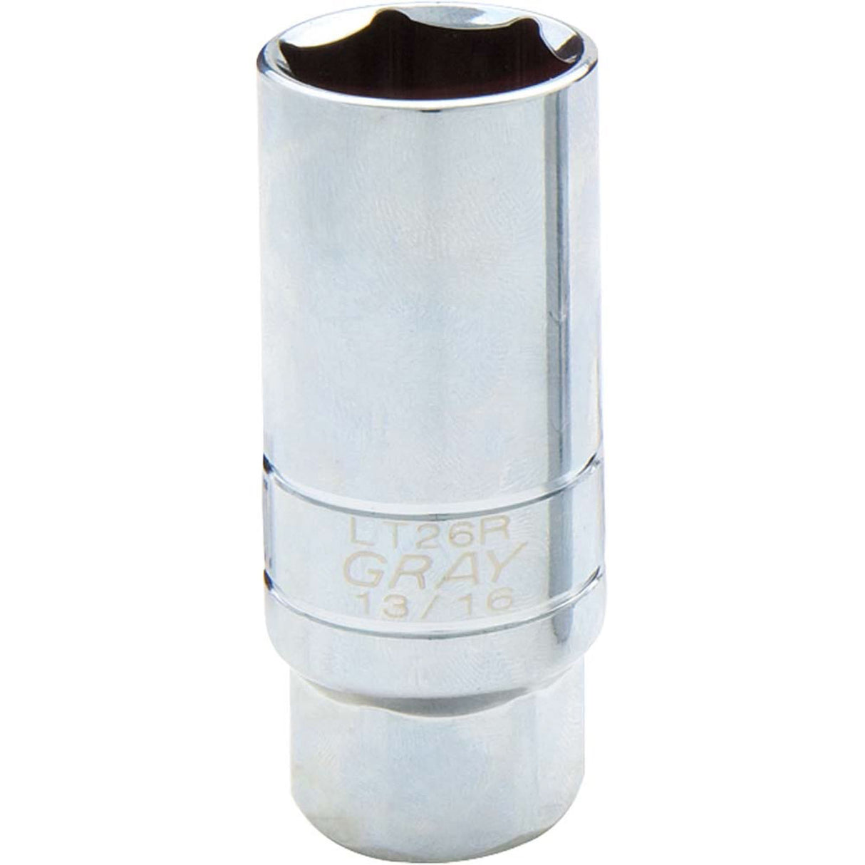 Spark Plug Socket, 3/8" Drive, 13/16" Socket, 1-1/10" L