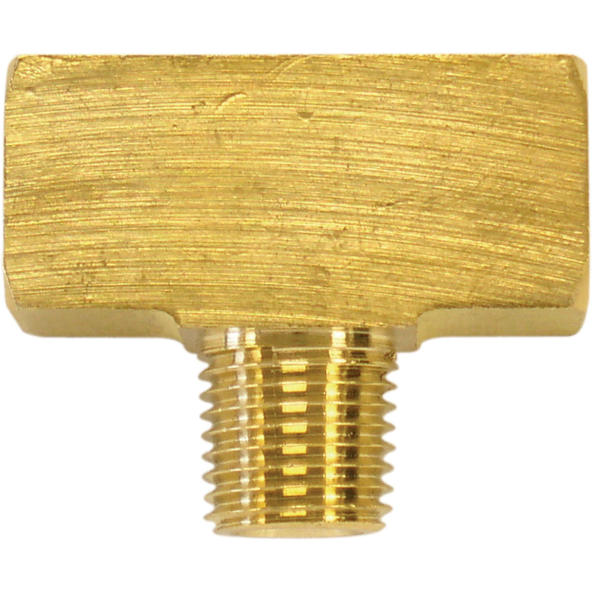 Male Branch Tee, Brass, 1/4"