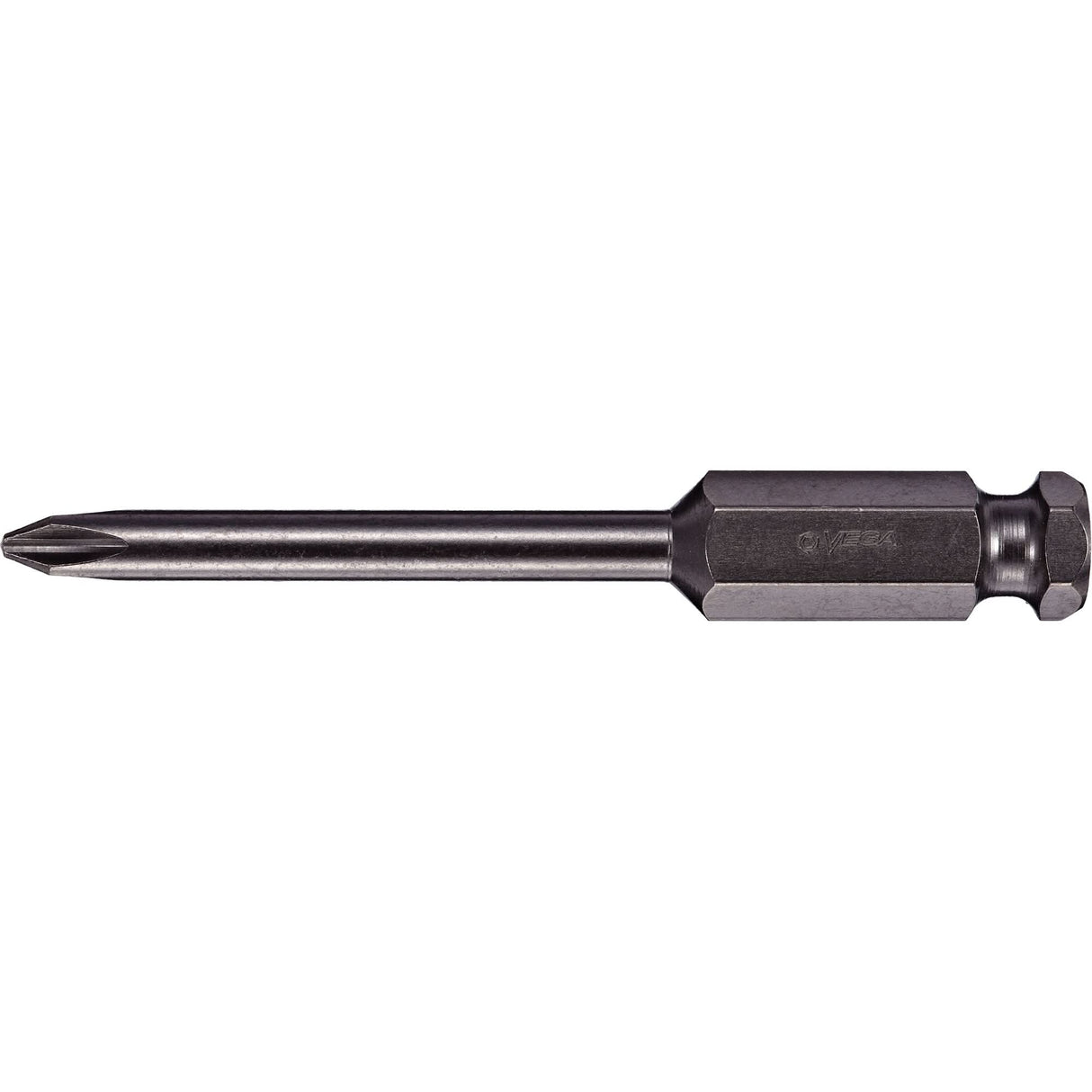Power Bit, Phillips, #4 Tip, 7/16" Drive Size, 3-1/2" Length