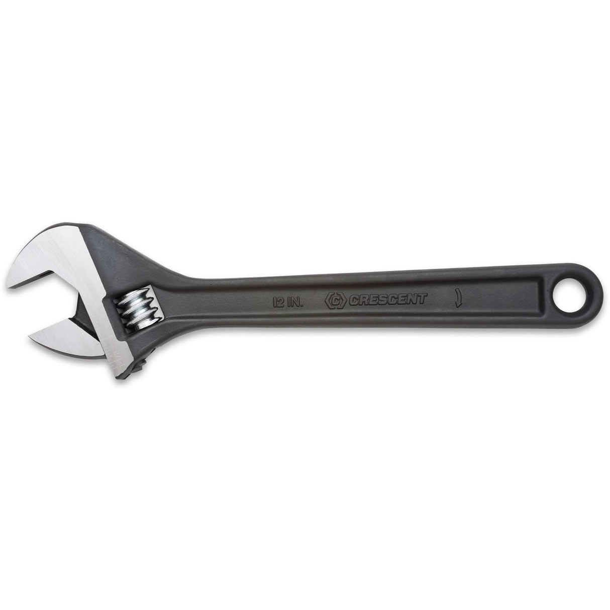 Adjustable Wrench - Boxed, 12" L, 1-1/2"/39 mm Max Width, Black Oxide