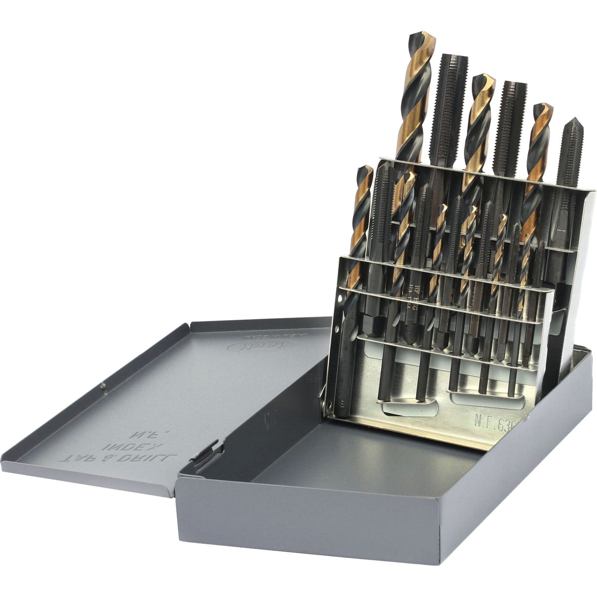 Drillco® Tap & Drill Set, 18 Pieces