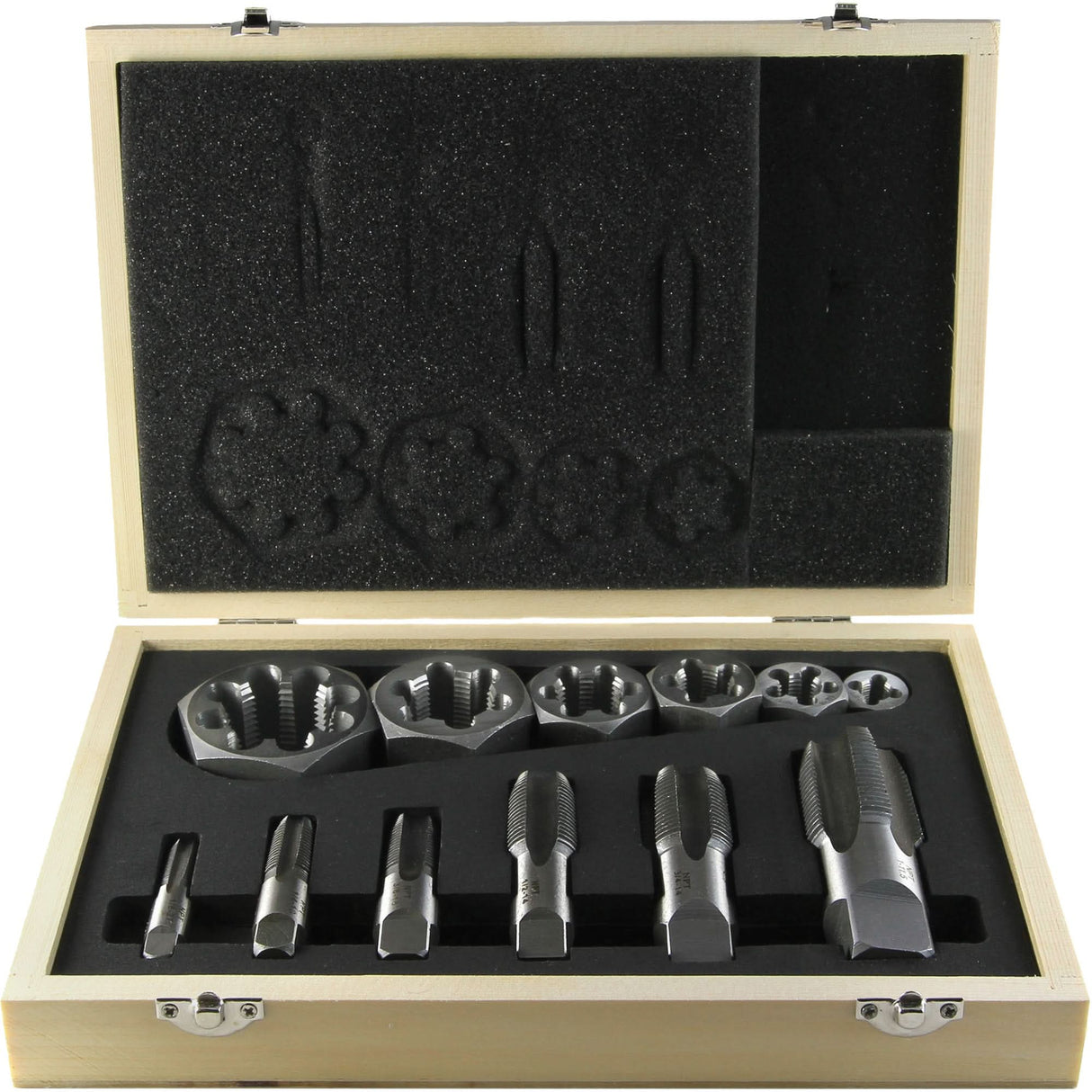 Drillco® Pipe Tap Set, 12 Pieces