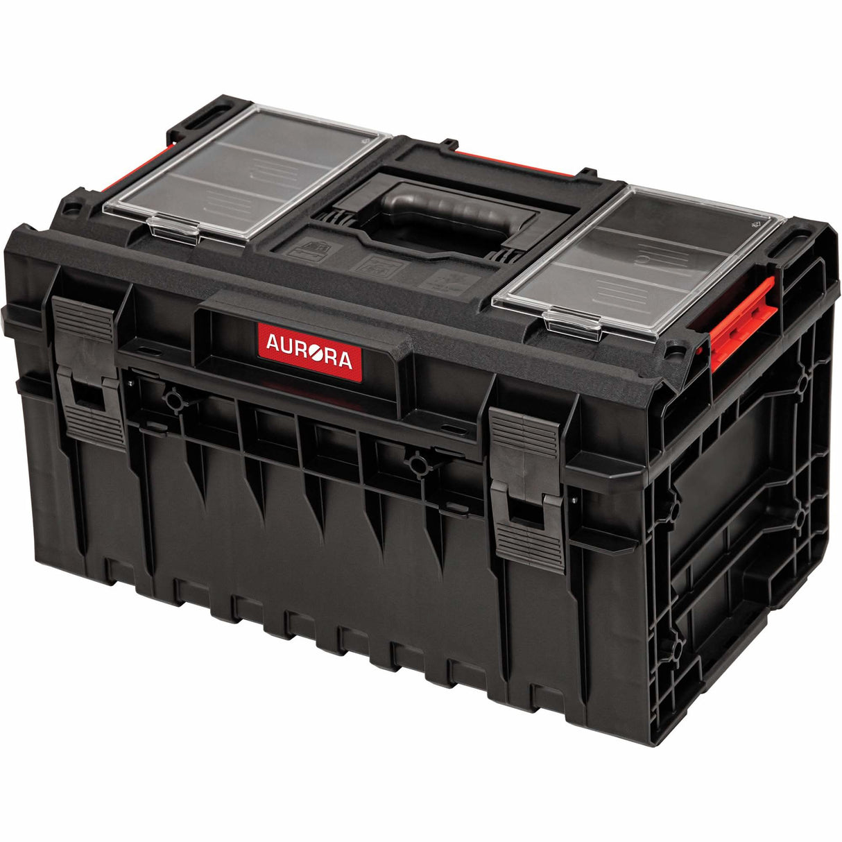 Arx™ Medium Toolbox, 23" x 15-1/5" x 12-3/5", Black