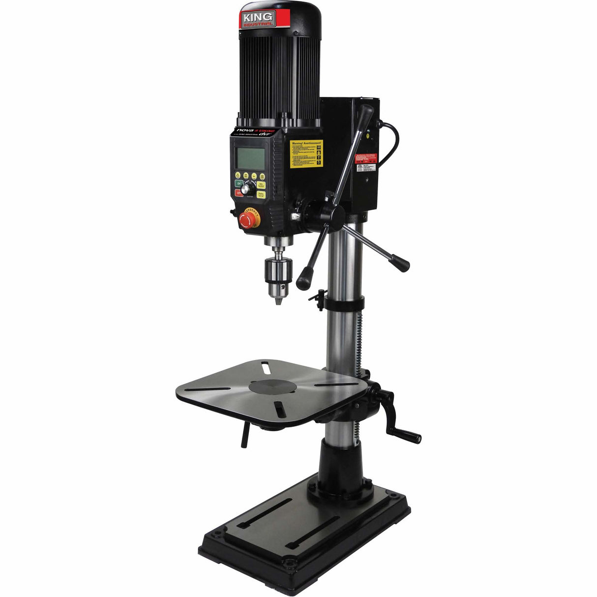 Benchtop DVR Drill Press, 16", 5/8" Chuck, 3000 RPM