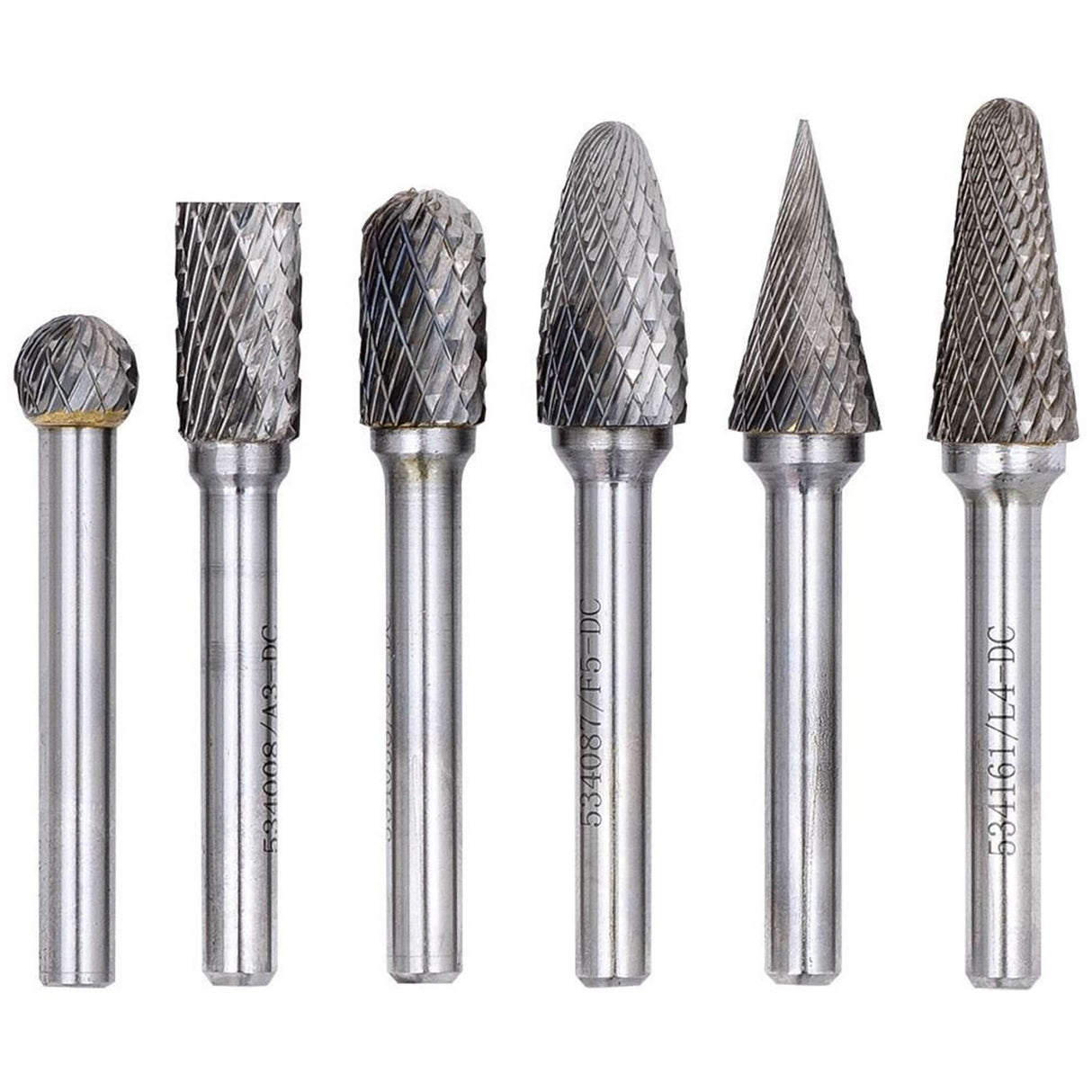 CBHP-6 JET-KUT® Carbide Bur Set, 6 Pieces
