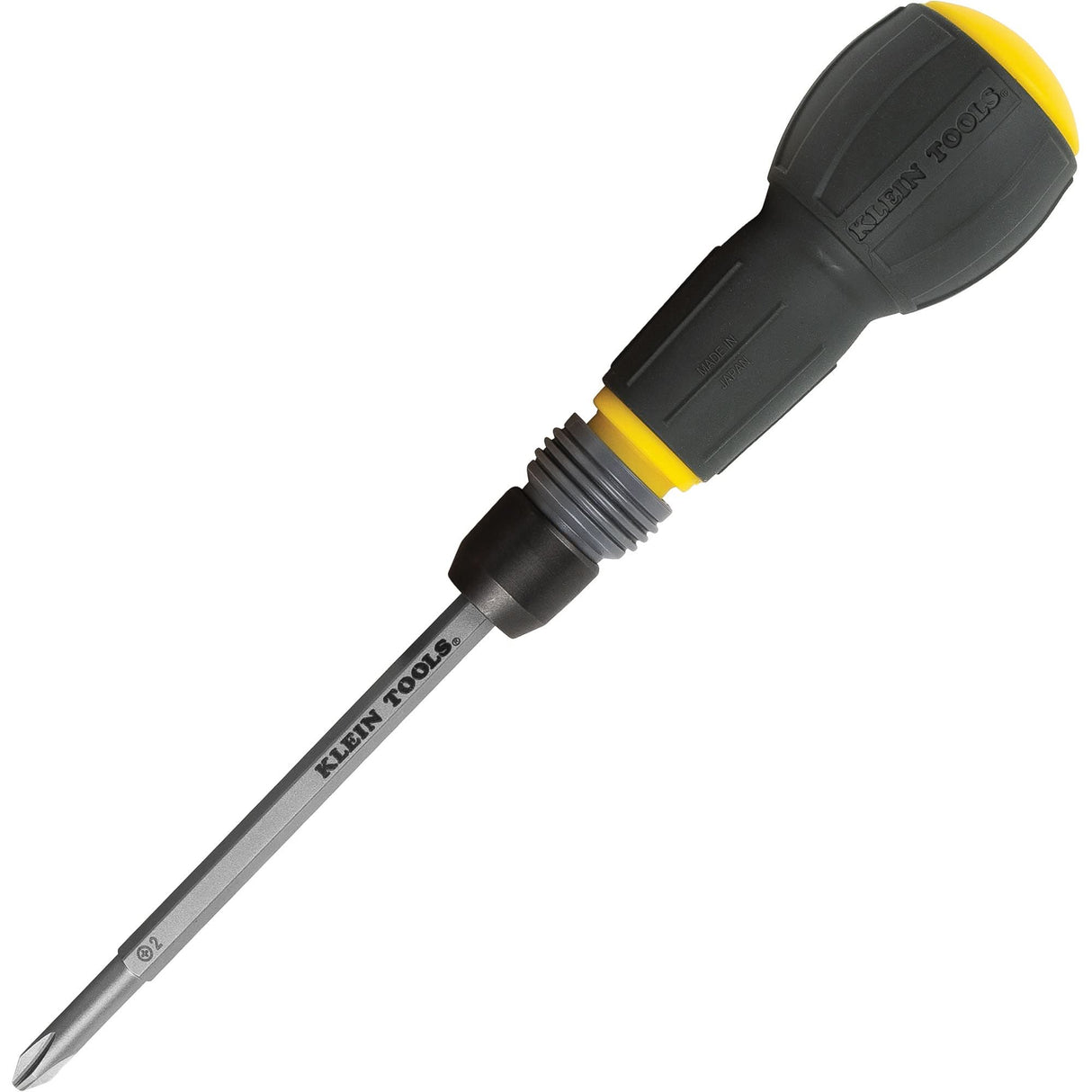 Fastbit Tru-Grip Screwdriver, #2/1/4", 8-1/2" L, Cushion Grip Handle