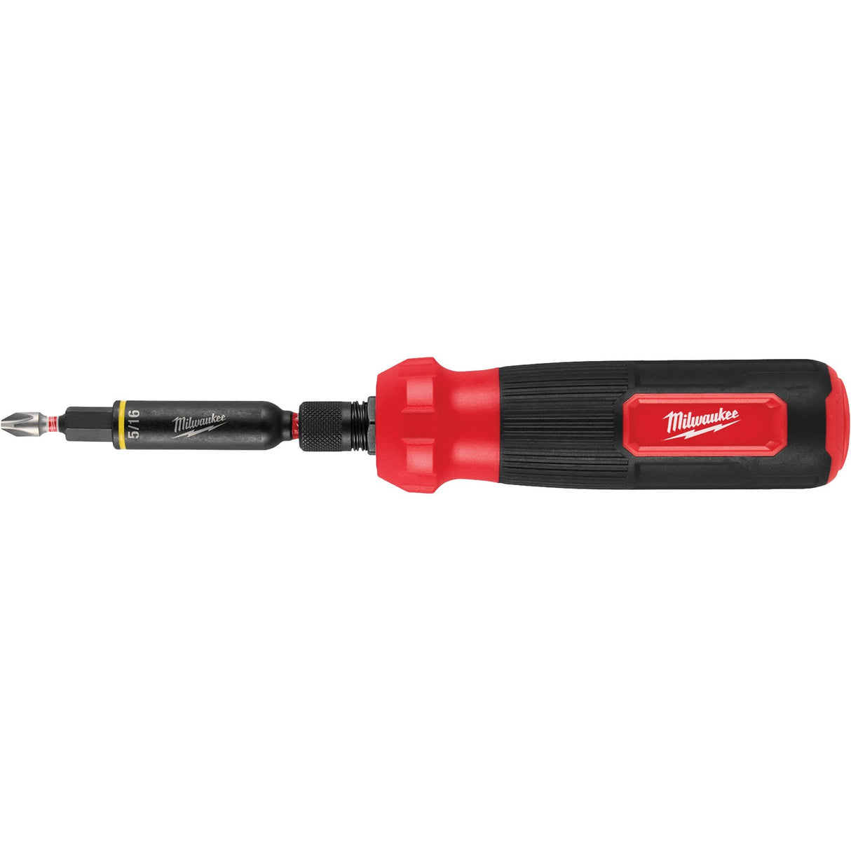 8-IN-1 Multi-Bit & Nut Driver with SHOCKWAVE™ Impact Duty Bits & Nut Drivers, 8-1/3" L, Cushion Grip Handle