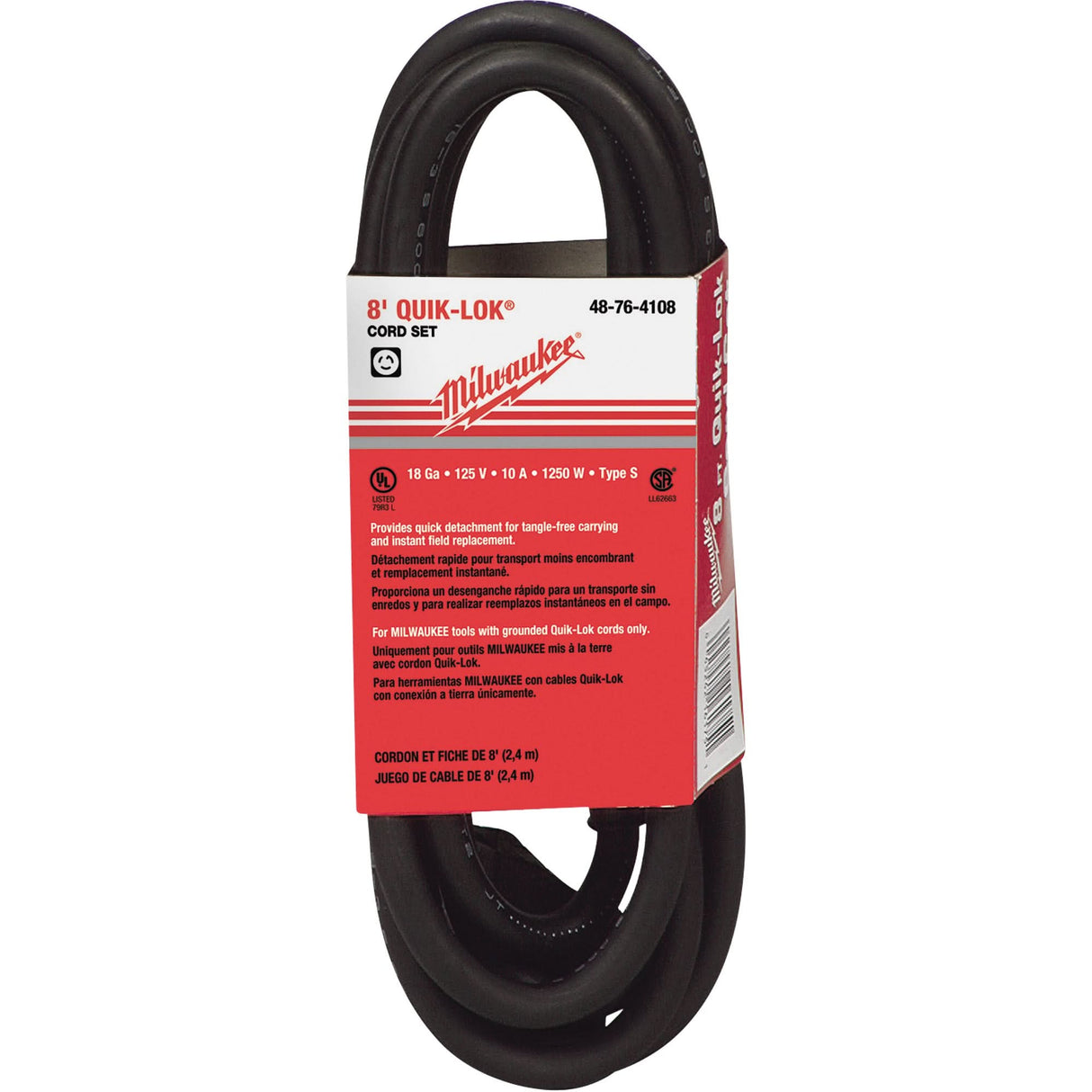 Quik-Lok® Cord with Twist Style Plug