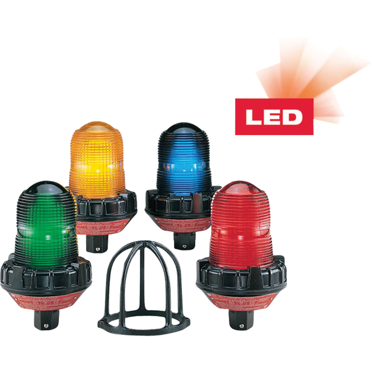 LED Hazardous Location Warning Lights With XLT™ Technology, Flashing, Green