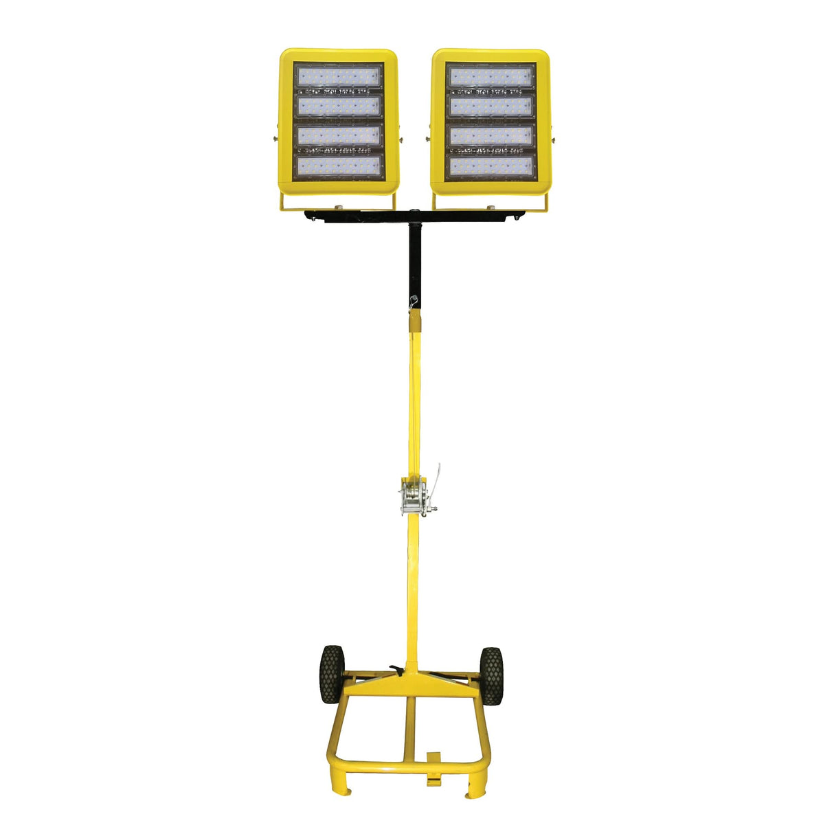 Dual-Head Cart with Winch, LED, 400 W, 60000 Lumens, Aluminum Housing