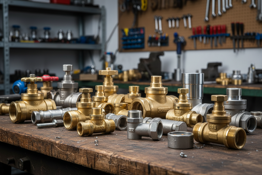 Choosing the Right Valves and Fittings for Industrial Plumbing