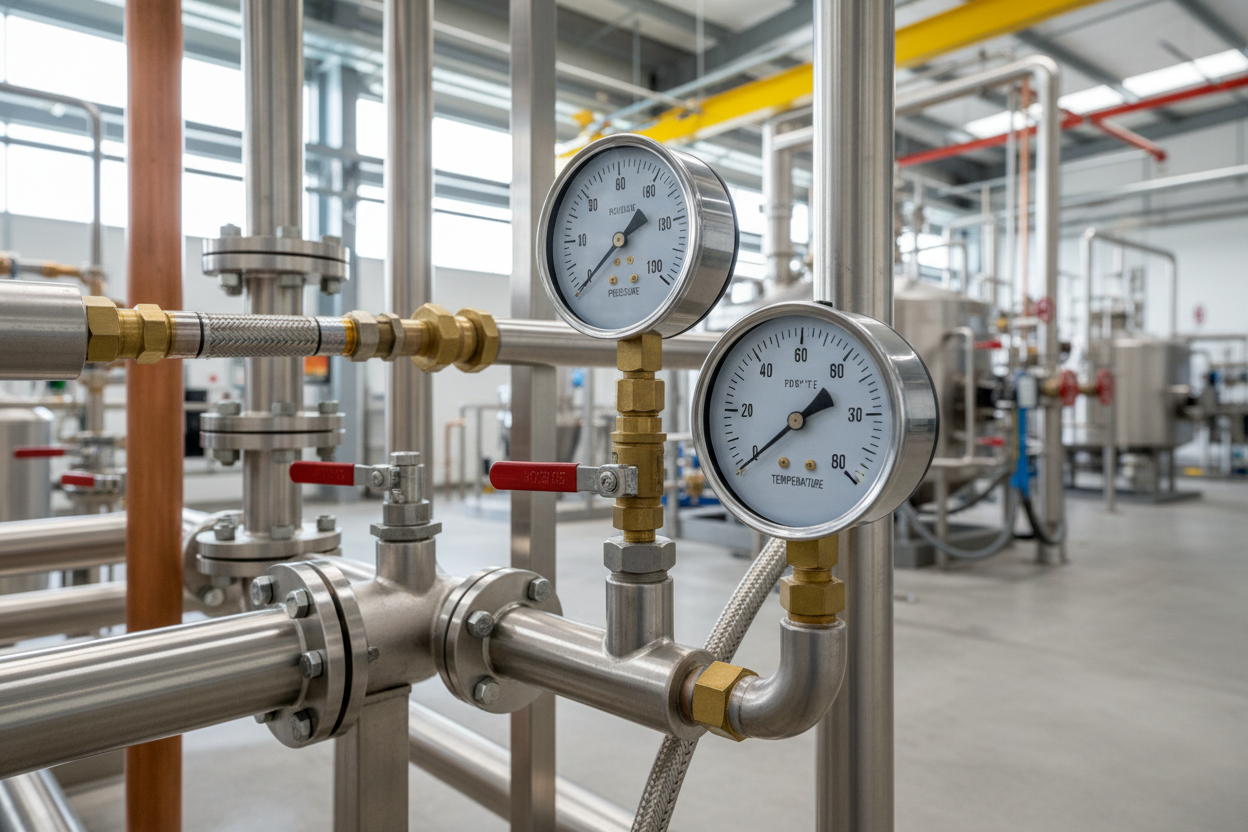 How to Choose the Right Pressure and Temperature Gauges