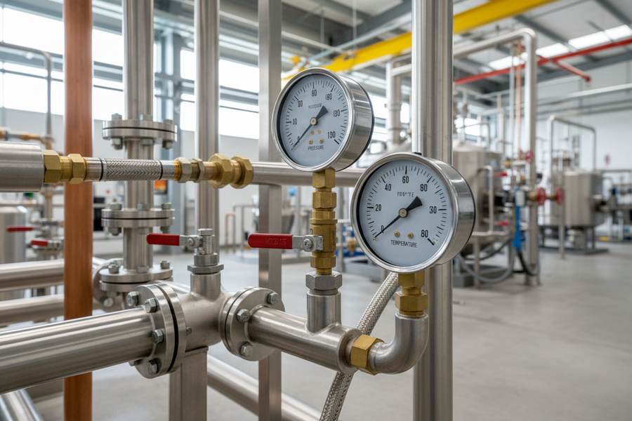 How to Choose the Right Pressure and Temperature Gauges