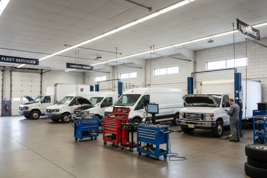 Fleet Maintenance Checklist for Commercial Vehicles