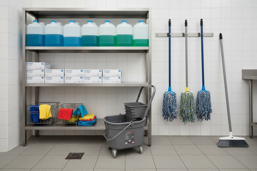 Essential Restaurant and Janitorial Supplies for Commercial Kitchens