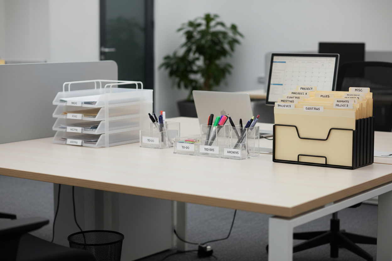 How to Improve Office Organization with the Right Supplies