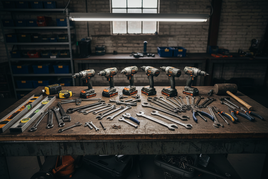 Essential Hand and Power Tools for Commercial and Industrial Projects